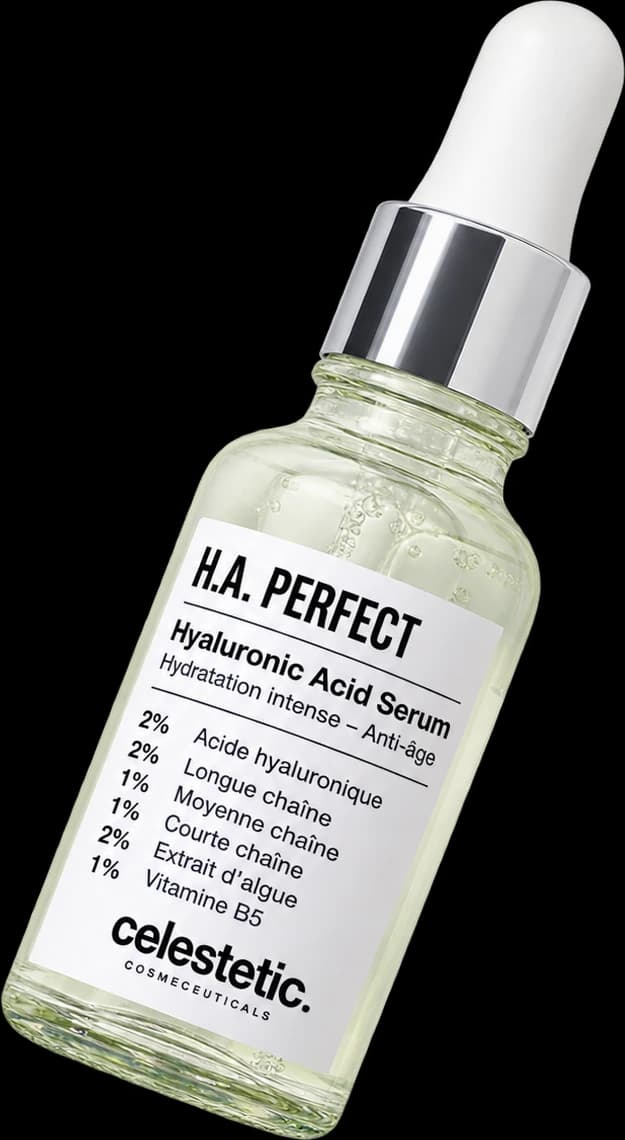 Flacon de sérum celestetic H.A. Perfect détouré
